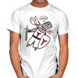 OuchieCute - Mens T-Shirts RIPT Apparel Small / White