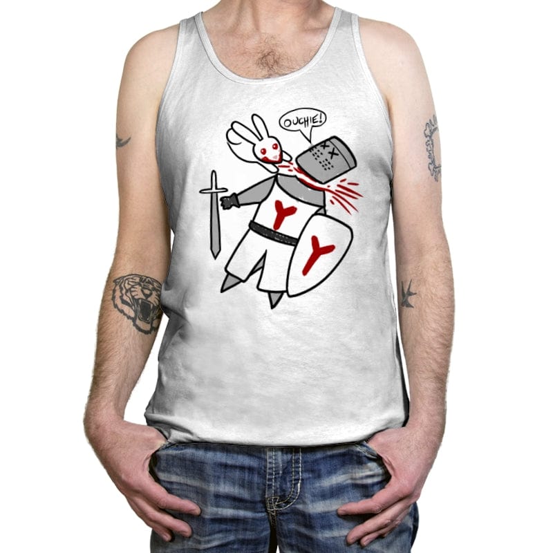 OuchieCute - Tanktop Tanktop RIPT Apparel X-Small / White