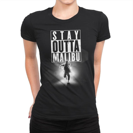 Outta Malibu - Womens Premium T-Shirts RIPT Apparel Small / Black