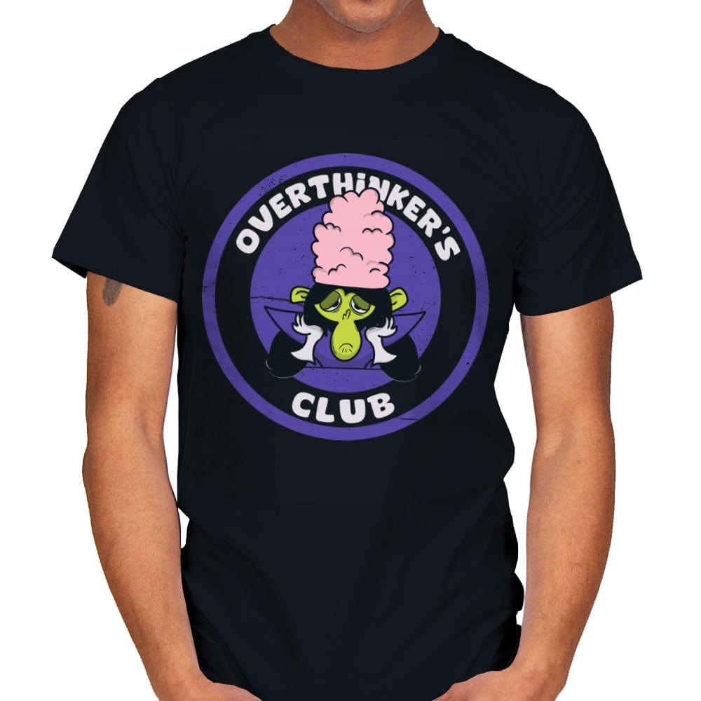 Overthinker's Club - Mens T-Shirts RIPT Apparel Small / Black