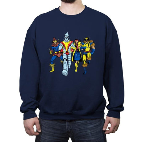 OzMen - Crew Neck Sweatshirt Crew Neck Sweatshirt RIPT Apparel Small / Navy