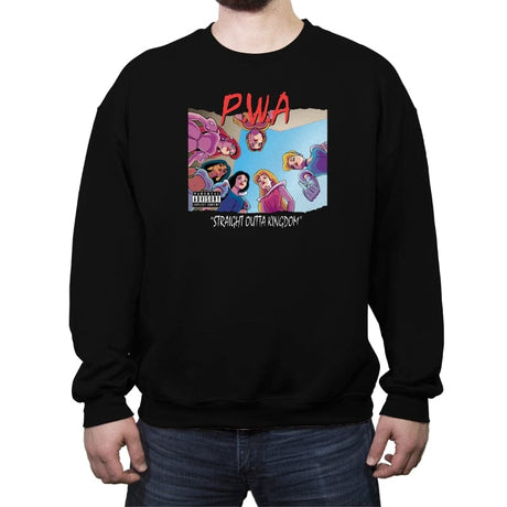 P.W.A - Crew Neck Sweatshirt Crew Neck Sweatshirt RIPT Apparel Small / Black