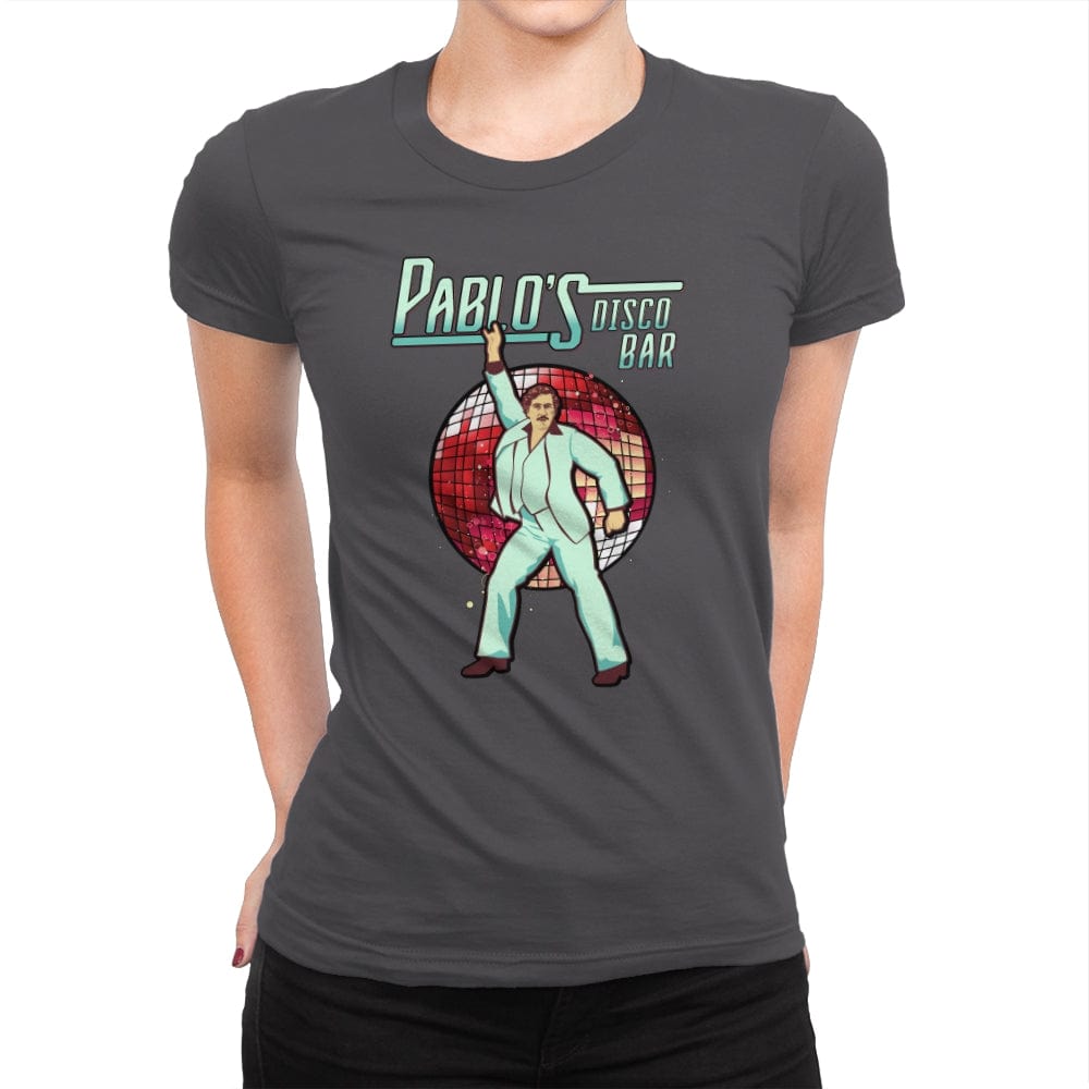 Pablo's Disco Bar - Womens Premium T-Shirts RIPT Apparel Small / Heavy Metal