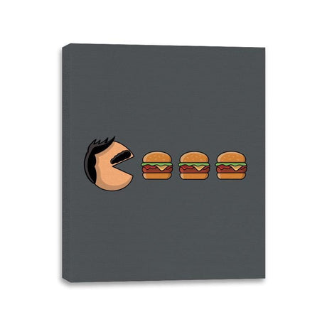 Pac Burger - Canvas Wraps Canvas Wraps RIPT Apparel 11x14 / Charcoal