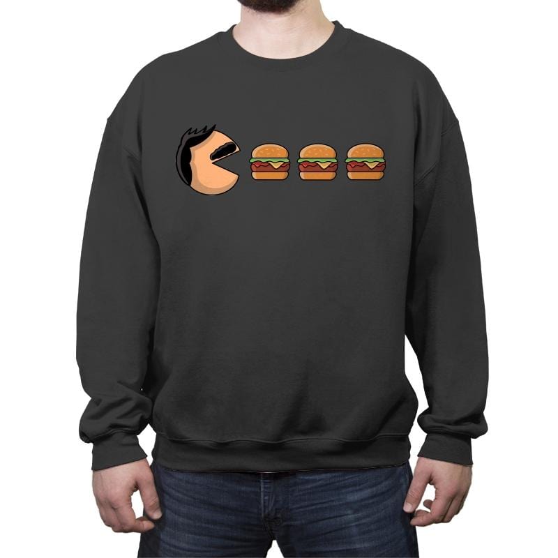 Pac Burger - Crew Neck Sweatshirt Crew Neck Sweatshirt RIPT Apparel Small / Charcoal