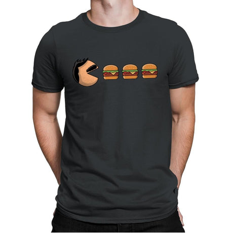 Pac Burger - Mens Premium T-Shirts RIPT Apparel Small / Heavy Metal