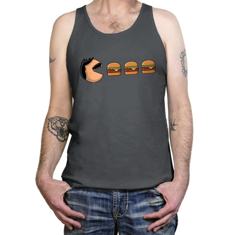 Pac Burger - Tanktop Tanktop RIPT Apparel X-Small / Asphalt