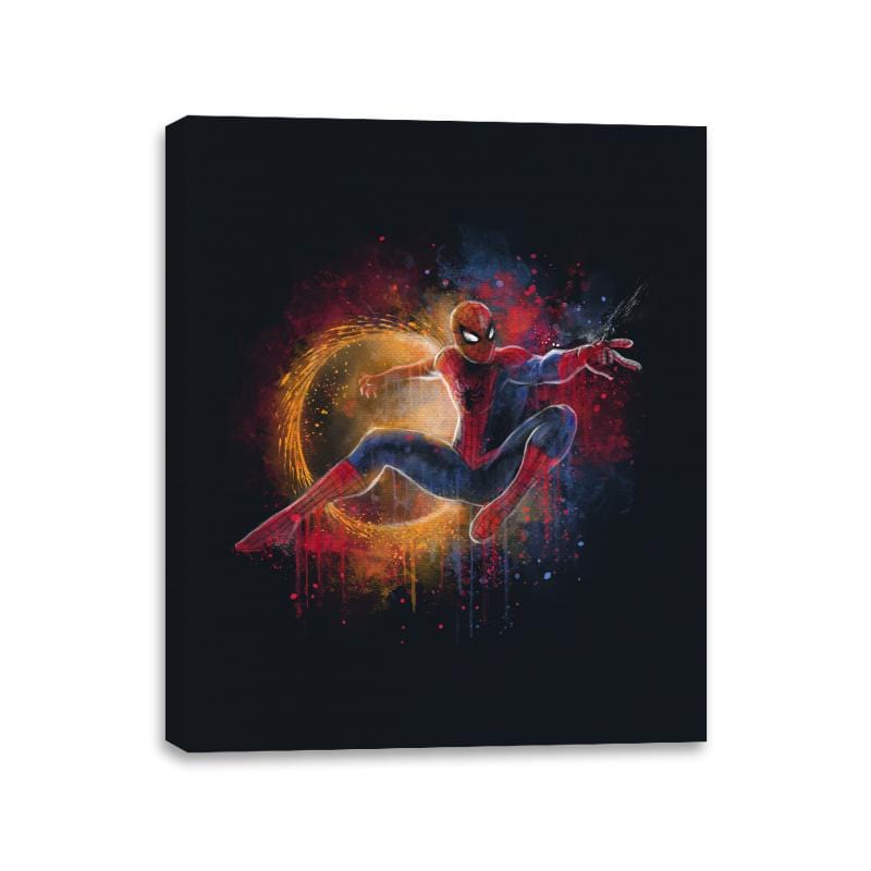 Painting the Spiderverse - Canvas Wraps Canvas Wraps RIPT Apparel 11x14 / Black