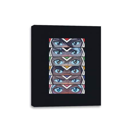 Paladin Eyes - Canvas Wraps Canvas Wraps RIPT Apparel 8x10 / Black