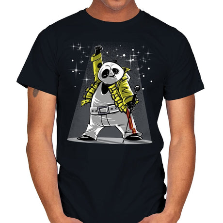 Panda Mercury - Mens T-Shirts RIPT Apparel Small / Black