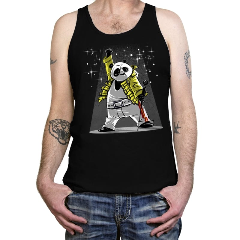 Panda Mercury - Tanktop Tanktop RIPT Apparel X-Small / Black