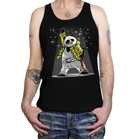 Panda Mercury - Tanktop Tanktop RIPT Apparel X-Small / Black