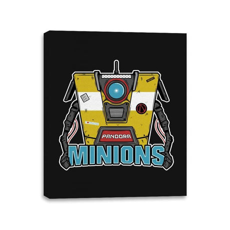 Pandora Minions - Canvas Wraps Canvas Wraps RIPT Apparel 11x14 / Black