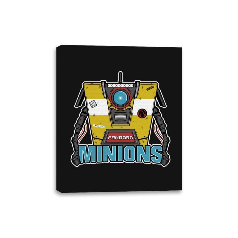 Pandora Minions - Canvas Wraps Canvas Wraps RIPT Apparel 8x10 / Black