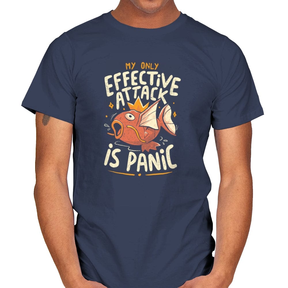 Panic Attack - Mens T-Shirts RIPT Apparel Small / Navy