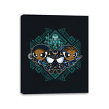 Pantherpuff Girls Forever - Canvas Wraps Canvas Wraps RIPT Apparel 11x14 / Black