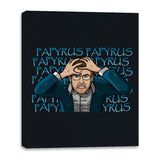 Papyrus! - Canvas Wraps Canvas Wraps RIPT Apparel 16x20 / Black