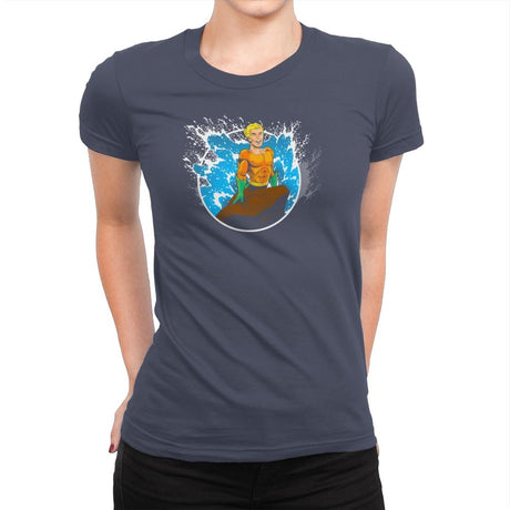 Part of Arthur's World Exclusive - Womens Premium T-Shirts RIPT Apparel Small / Indigo