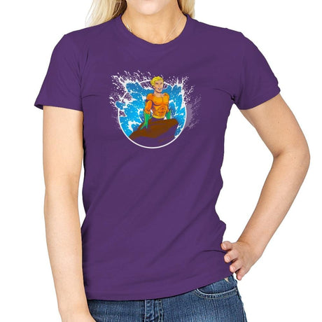 Part of Arthur's World Exclusive - Womens T-Shirts RIPT Apparel Small / Purple