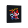 Partners in Crime - Canvas Wraps Canvas Wraps RIPT Apparel 8x10 / Black