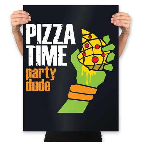 Party Dude - Prints Posters RIPT Apparel 18x24 / Black