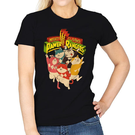 Pawer Rangers - Womens T-Shirts RIPT Apparel