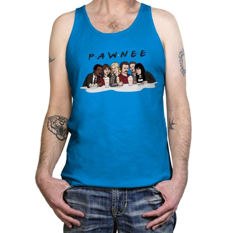 Pawnee - Tanktop Tanktop RIPT Apparel X-Small / Teal