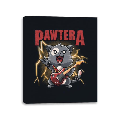 Pawtera - Canvas Wraps Canvas Wraps RIPT Apparel 11x14 / Black