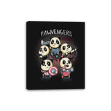 Pawvengers - Canvas Wraps Canvas Wraps RIPT Apparel 8x10 / Black