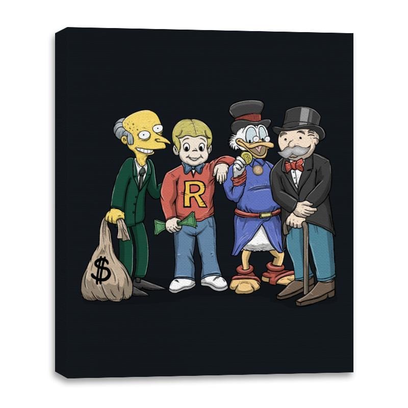 Payday - Canvas Wraps Canvas Wraps RIPT Apparel 16x20 / Black