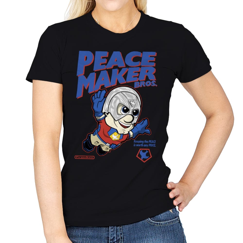 Peace Bros - Womens T-Shirts RIPT Apparel Small / Black