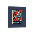 Peace - Canvas Wraps Canvas Wraps RIPT Apparel 8x10 / Navy