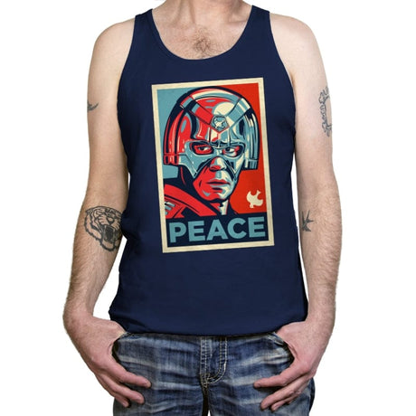 Peace - Tanktop Tanktop RIPT Apparel X-Small / Navy