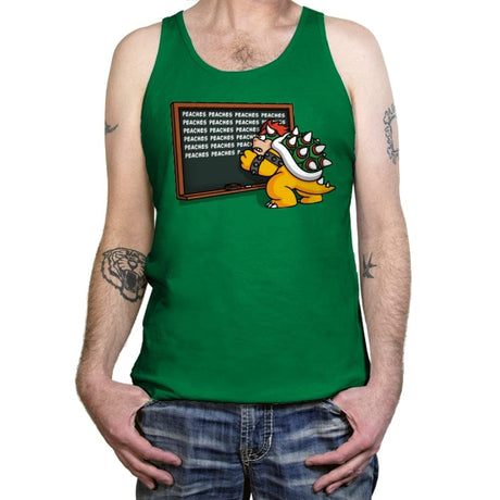 Peaches Peaches Peaches! - Shirt Club - Tanktop Tanktop RIPT Apparel X-Small / Kelly