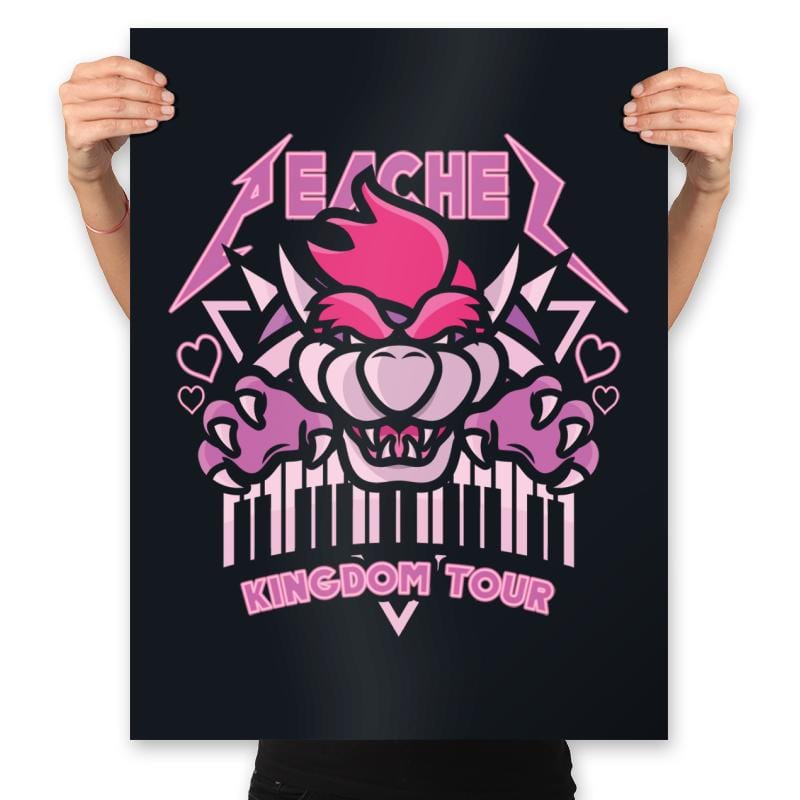 Peaches Tour - Prints Posters RIPT Apparel 18x24 / Black