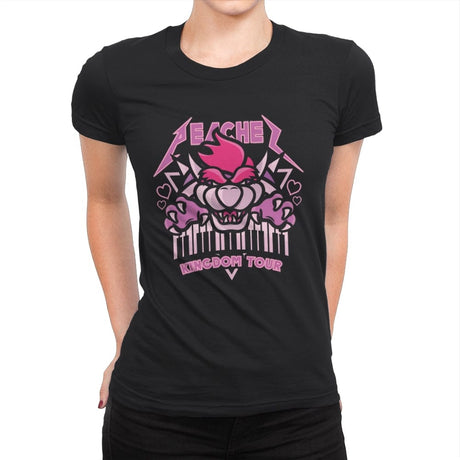 Peaches Tour - Womens Premium T-Shirts RIPT Apparel Small / Black