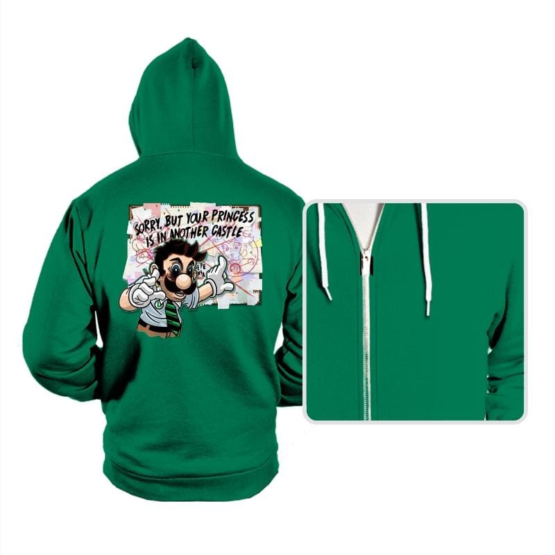 Pepe Luigi - Hoodies Hoodies RIPT Apparel Small / Kelly