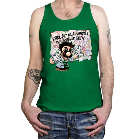 Pepe Luigi - Tanktop Tanktop RIPT Apparel X-Small / Kelly