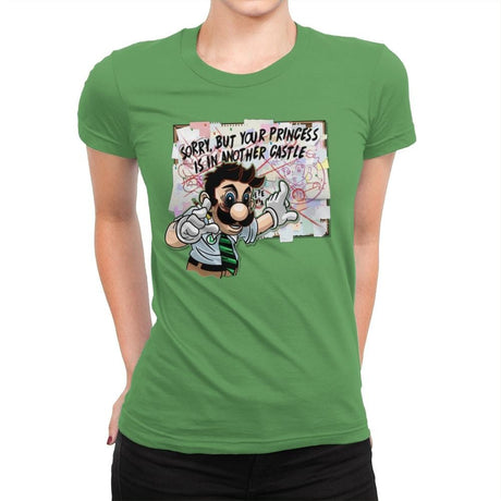 Pepe Luigi - Womens Premium T-Shirts RIPT Apparel Small / Kelly