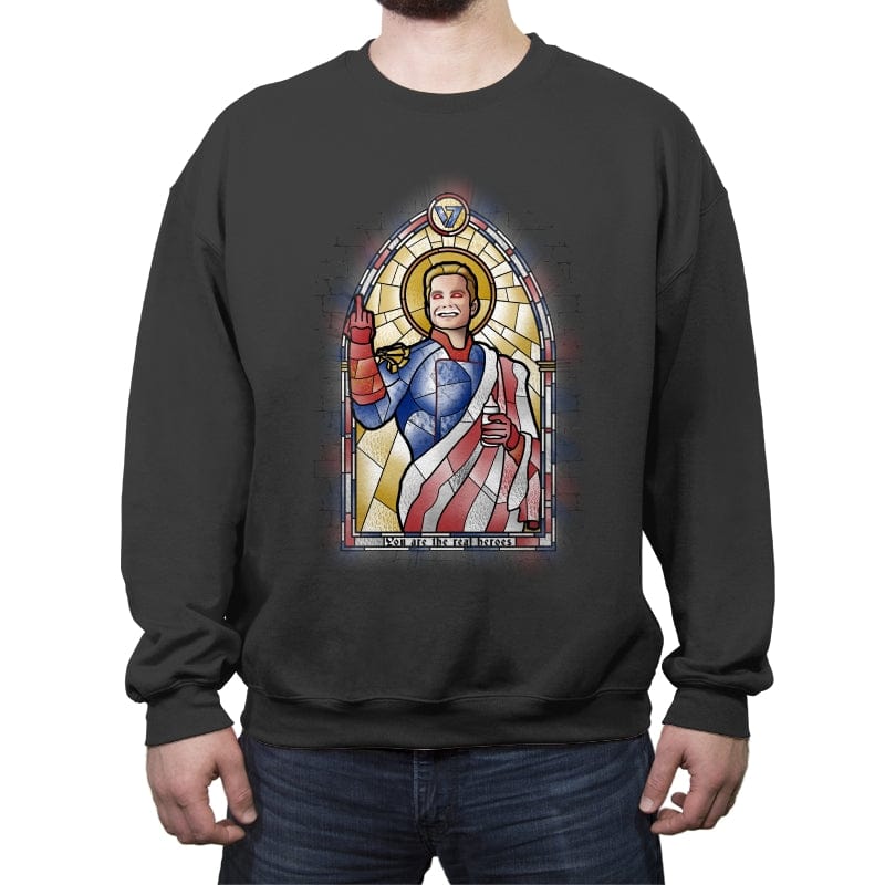 Personal Jesus - Crew Neck Sweatshirt Crew Neck Sweatshirt RIPT Apparel Small / Charcoal