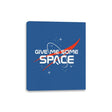 Personal Space - Canvas Wraps Canvas Wraps RIPT Apparel 8x10 / Royal