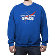 Personal Space - Crew Neck Sweatshirt Crew Neck Sweatshirt RIPT Apparel Small / Royal