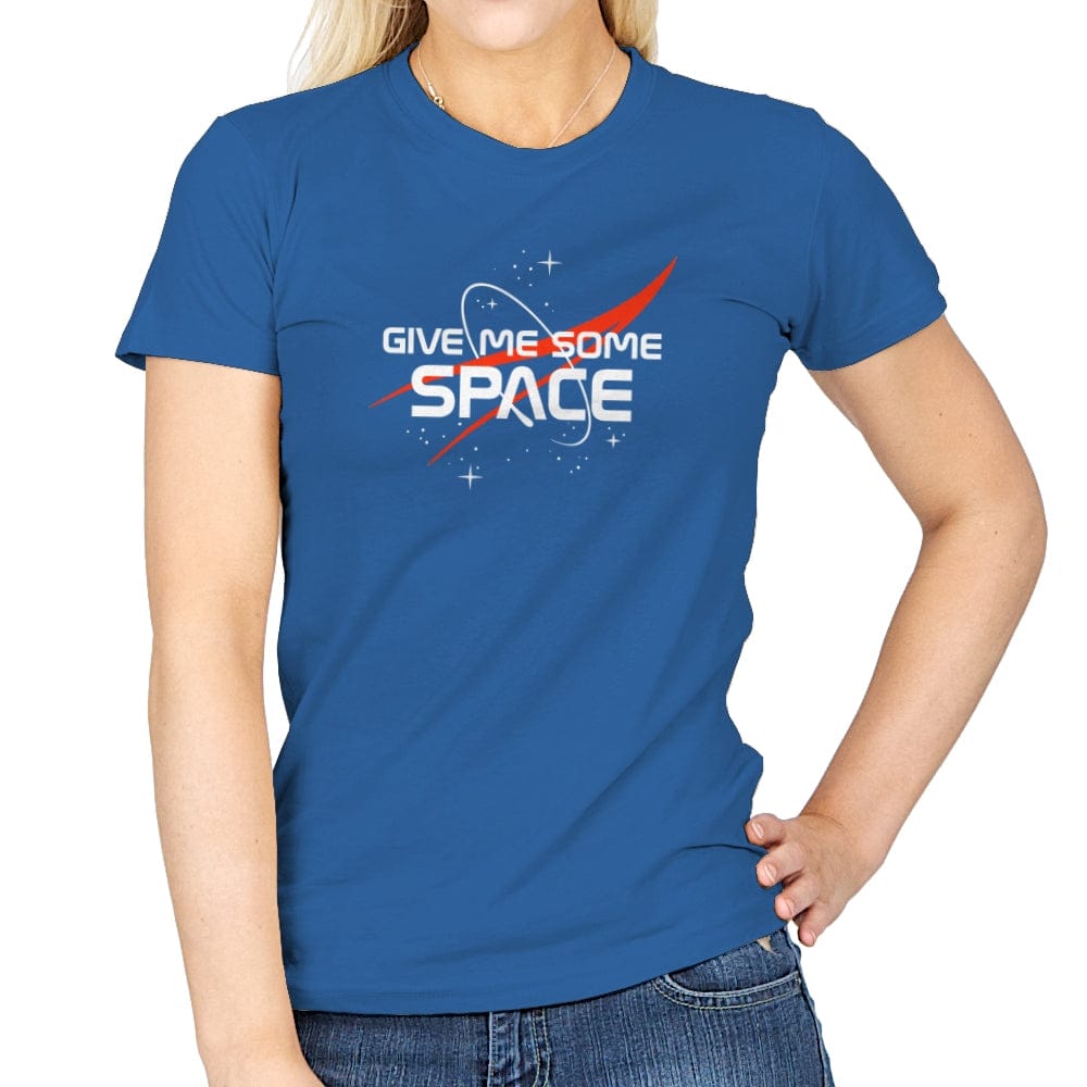 Personal Space - Womens T-Shirts RIPT Apparel Small / Royal