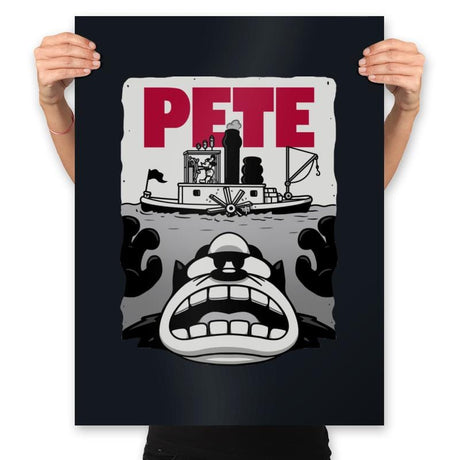 Pete! - Prints Posters RIPT Apparel 18x24 / Black