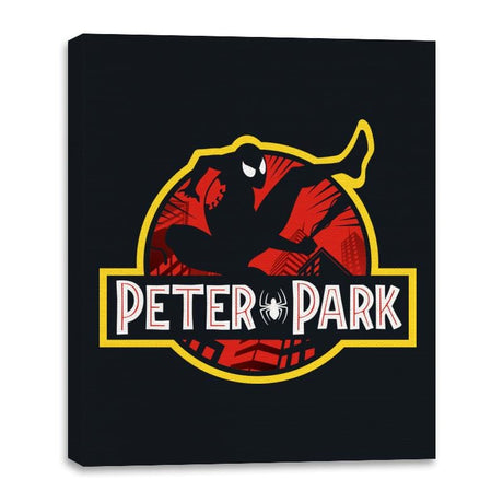 Peter Park - Canvas Wraps Canvas Wraps RIPT Apparel 16x20 / Black