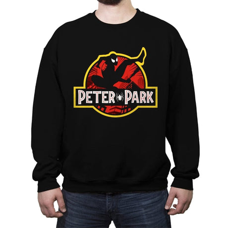 Peter Park - Crew Neck Sweatshirt Crew Neck Sweatshirt RIPT Apparel Small / Black