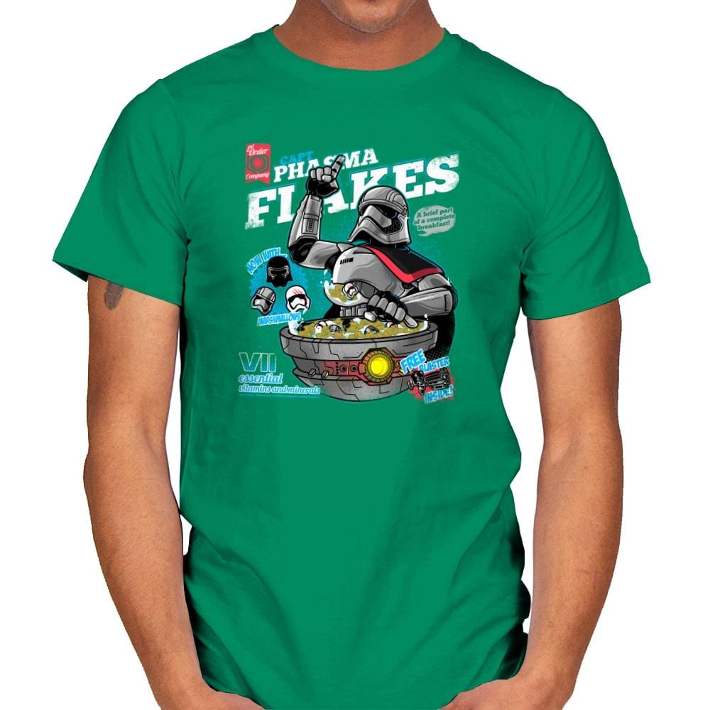 Phasma Flakes Exclusive - Mens T-Shirts RIPT Apparel Small / Kelly Green