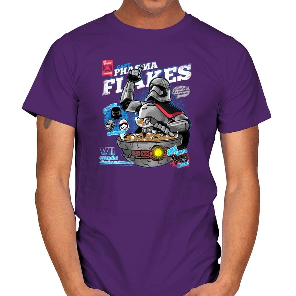 Phasma Flakes Exclusive - Mens T-Shirts RIPT Apparel Small / Purple