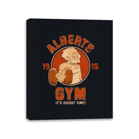 Physics Gym - Canvas Wraps Canvas Wraps RIPT Apparel 11x14 / Black