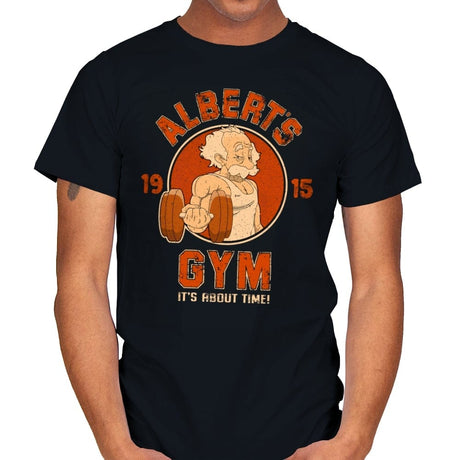 Physics Gym - Mens T-Shirts RIPT Apparel Small / Black